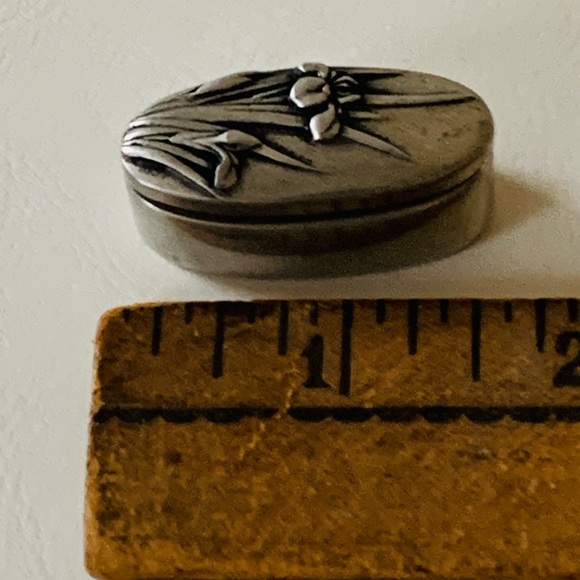 MFA Vintage Silver Trinket Box - Picture 4 of 12